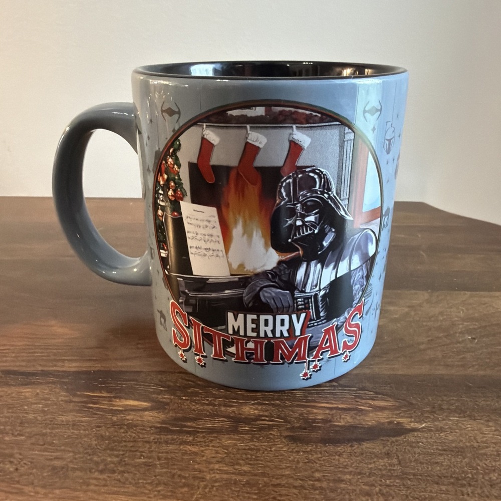 Merry Sithmas Coffee Mug Christmas Darth Vader 20oz Ceramic Cup Star Wars